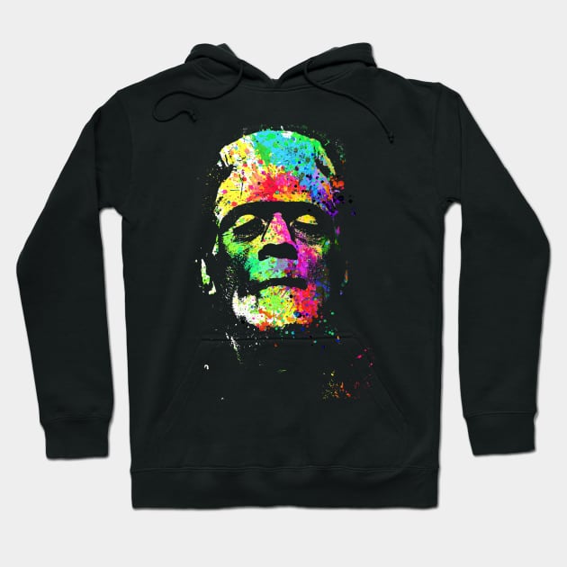 Technicolor Frankenstein Hoodie by clingcling